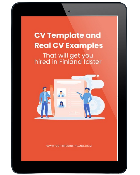 CV Template and Real CV Examples